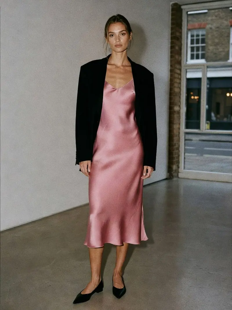 À la London Fashion Week, la mini-robe Simone Rocha domine le street style : look 20