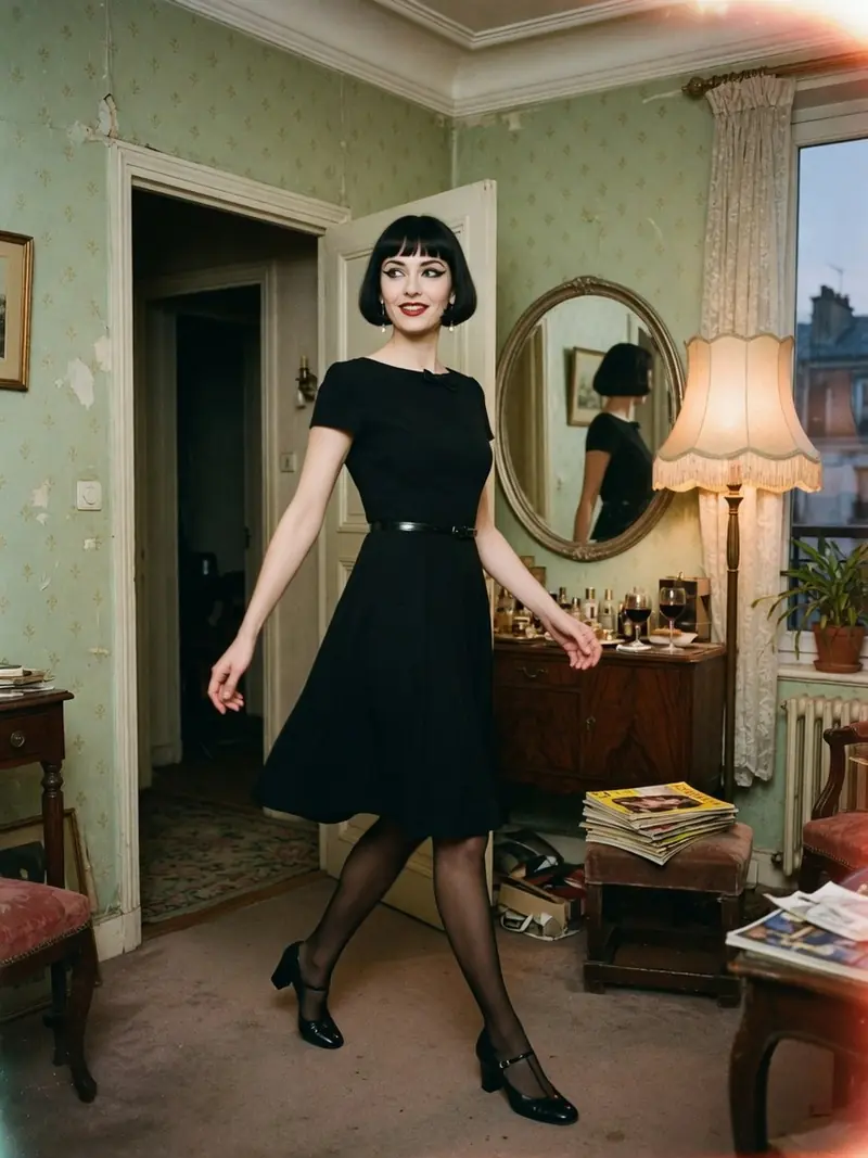 Petite robe noire, 100 ans : pourquoi la garder malgré la vague grise : look 10