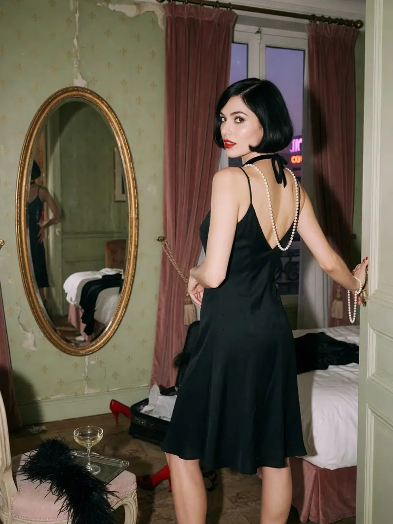 Petite robe noire, 100 ans : pourquoi la garder malgré la vague grise : look 2