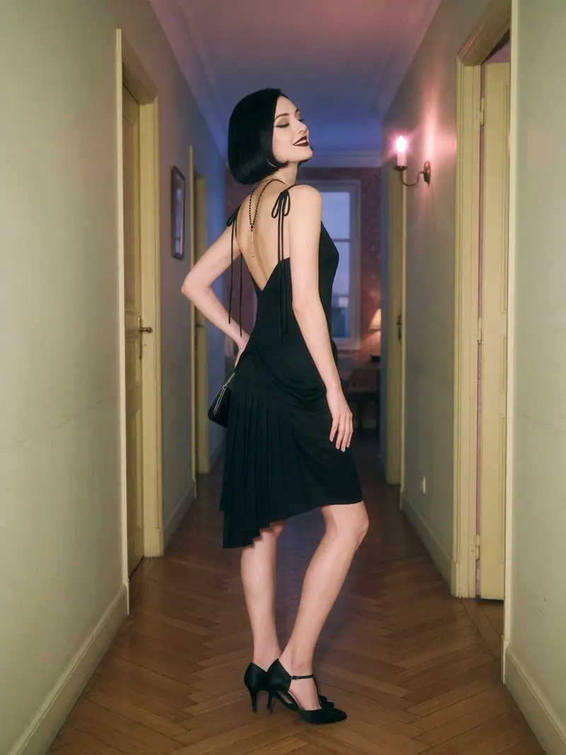 Petite robe noire, 100 ans : pourquoi la garder malgré la vague grise : look 3