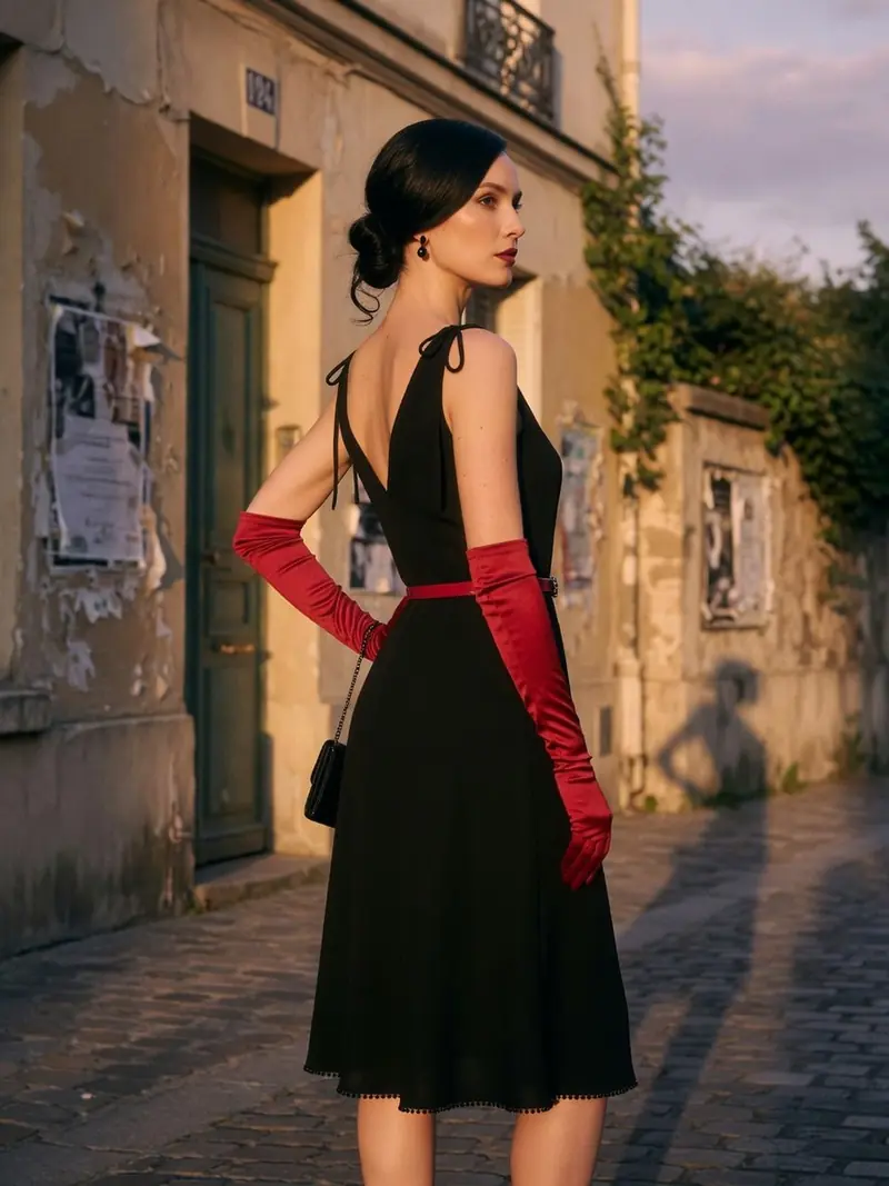 Petite robe noire, 100 ans : pourquoi la garder malgré la vague grise : look 9