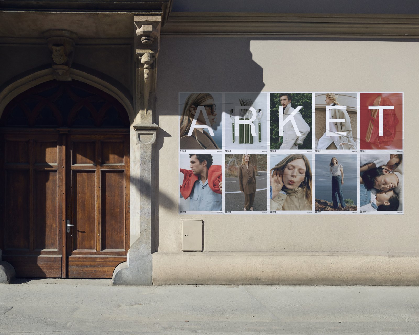 Boutique ARKET : intérieur épuré aux tons neutres, photographie officielle du dossier de presse