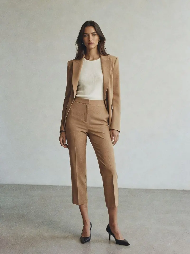 Short volumineux : comment l'adopter dès l'automne sans avoir froid : look 1