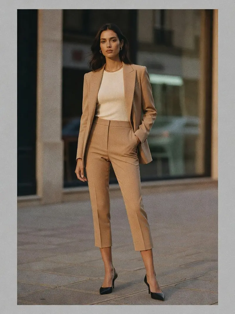 Short volumineux : comment l'adopter dès l'automne sans avoir froid : look 21