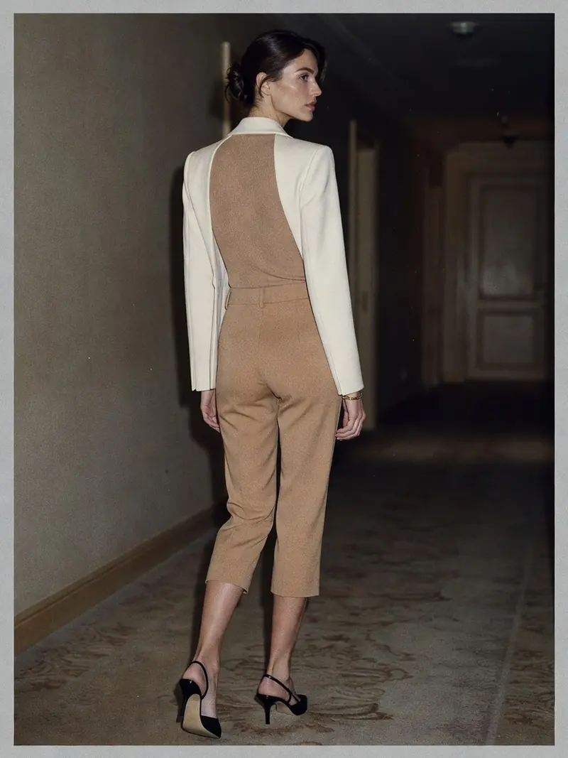 Short volumineux : comment l'adopter dès l'automne sans avoir froid : look 3