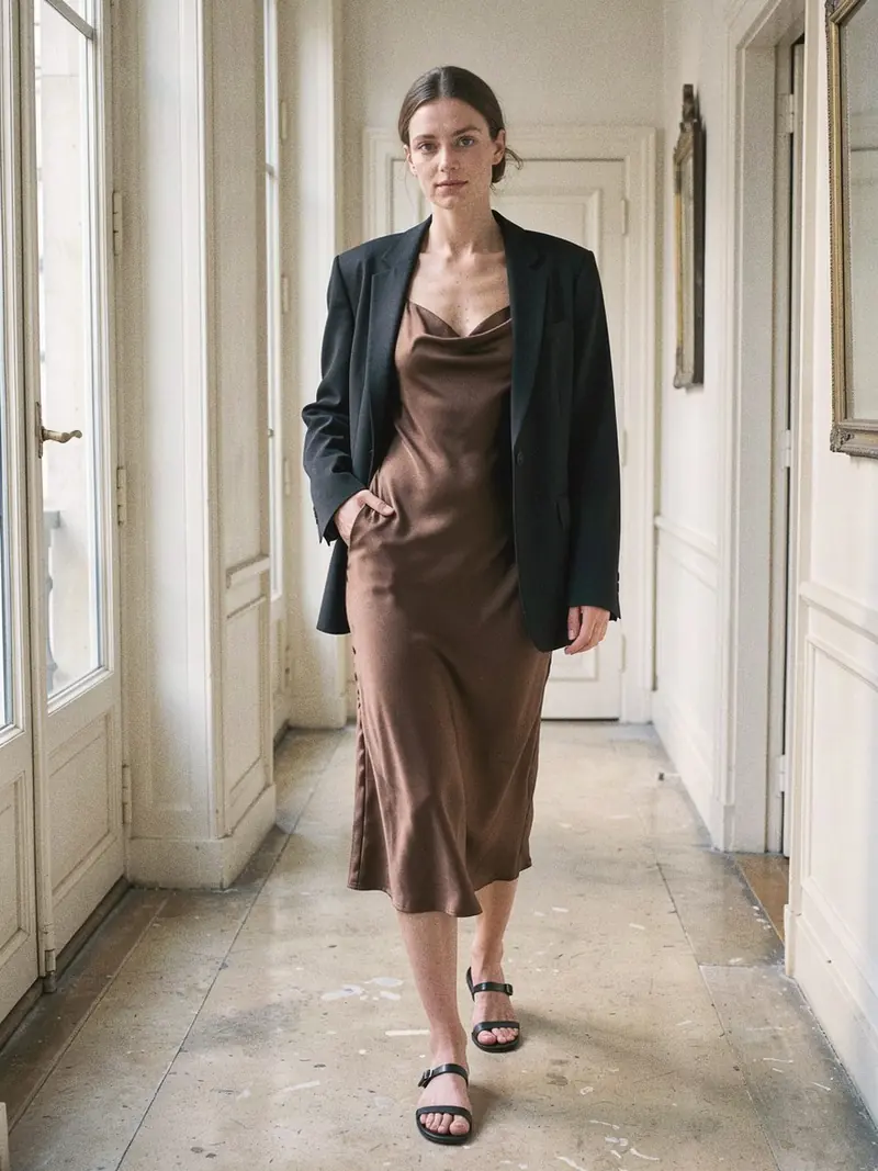 Illustration, mannequin fictif : la tenue complète