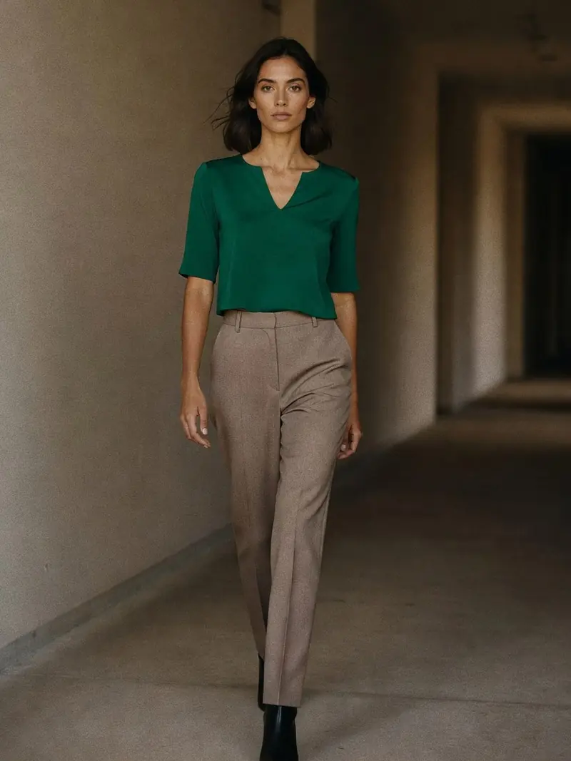 Test de colorimétrie : vos couleurs automne-hiver 2026 pièce par pièce : look 3