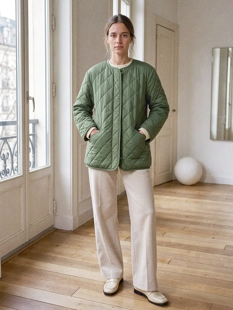 Illustration, mannequin fictif : la tenue complète